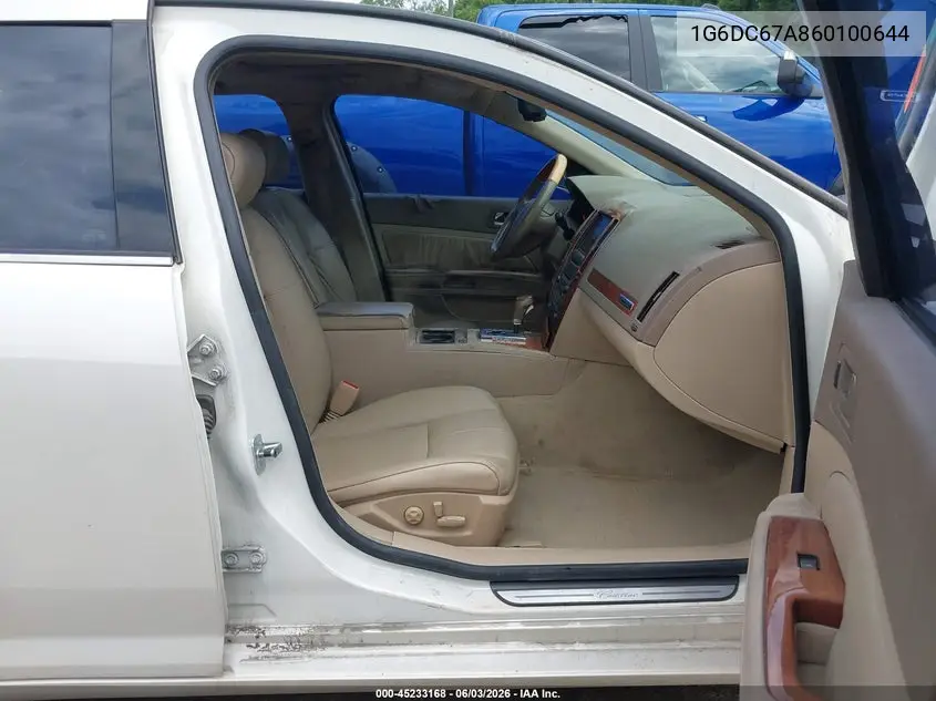 2006 Cadillac Sts V8 VIN: 1G6DC67A860100644 Lot: 45233168
