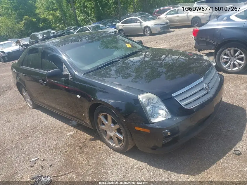 2006 Cadillac Sts V6 VIN: 1G6DW677160107267 Lot: 45320059