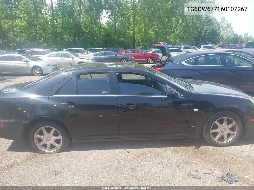2006 Cadillac Sts V6 VIN: 1G6DW677160107267 Lot: 45320059