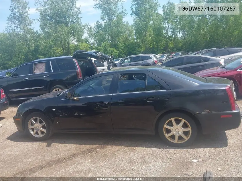 2006 Cadillac Sts V6 VIN: 1G6DW677160107267 Lot: 45320059