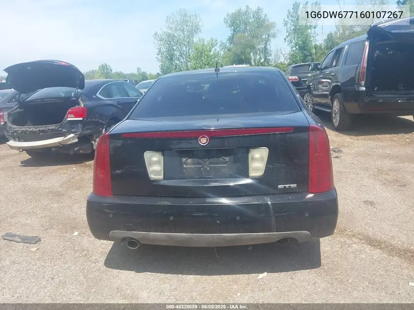 2006 Cadillac Sts V6 VIN: 1G6DW677160107267 Lot: 45320059