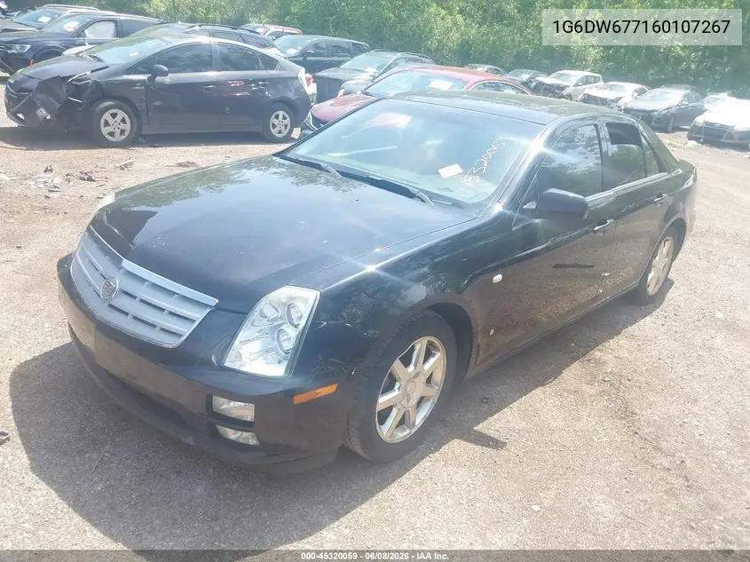 2006 Cadillac Sts V6 VIN: 1G6DW677160107267 Lot: 45320059