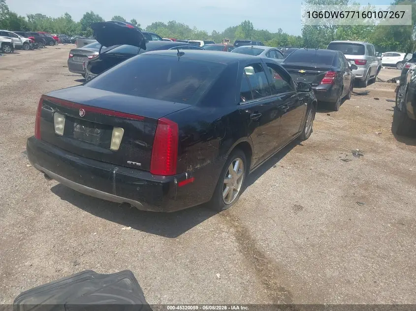 2006 Cadillac Sts V6 VIN: 1G6DW677160107267 Lot: 45320059