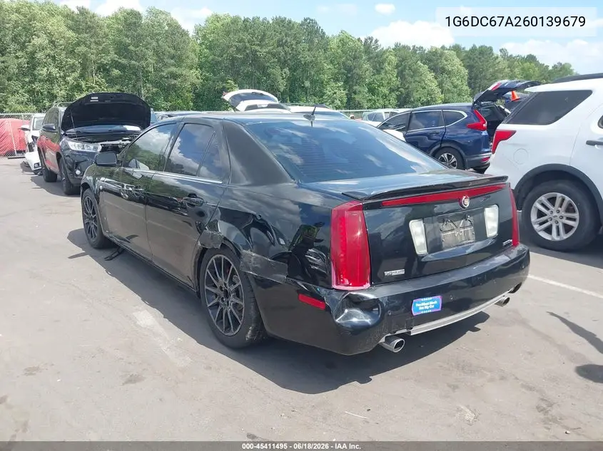 2006 Cadillac Sts V8 VIN: 1G6DC67A260139679 Lot: 45411495