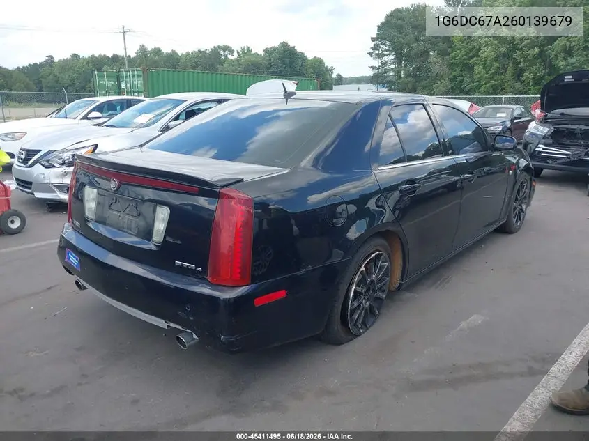 2006 Cadillac Sts V8 VIN: 1G6DC67A260139679 Lot: 45411495