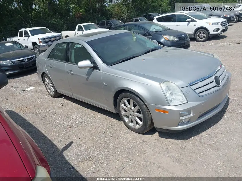 2006 Cadillac Sts V8 VIN: 1G6DC67A160167487 Lot: 45457559