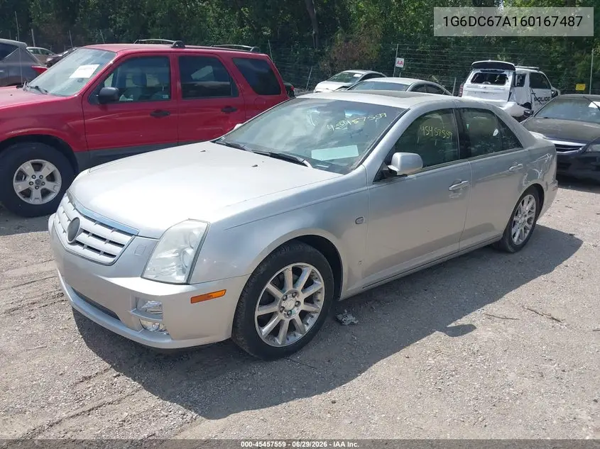 2006 Cadillac Sts V8 VIN: 1G6DC67A160167487 Lot: 45457559