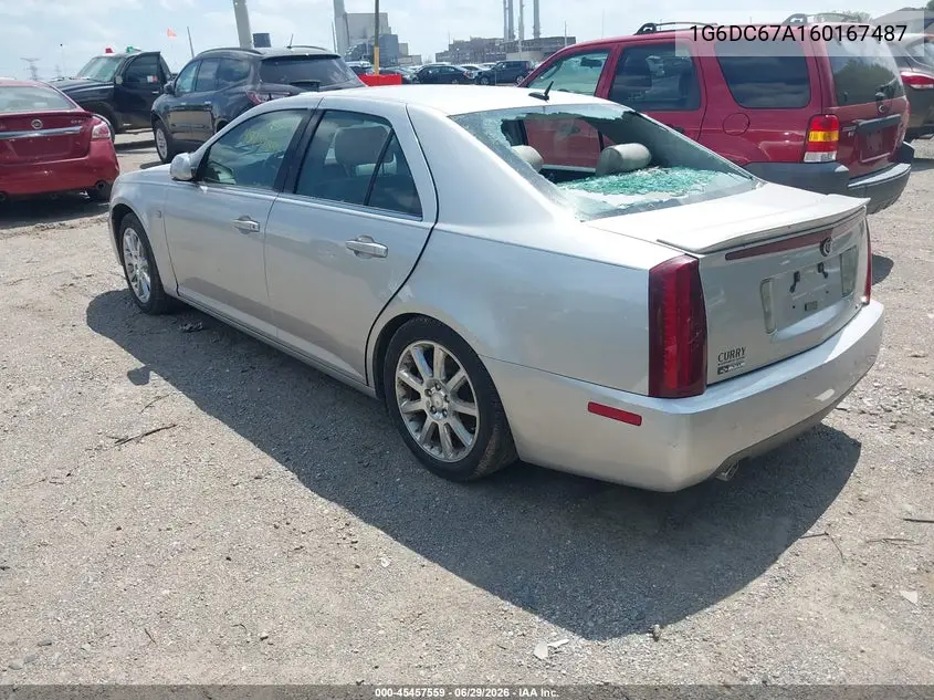 2006 Cadillac Sts V8 VIN: 1G6DC67A160167487 Lot: 45457559