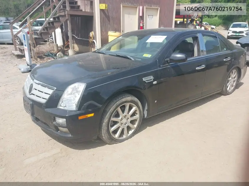 2006 Cadillac Sts V8 VIN: 1G6DC67A760219754 Lot: 45461995