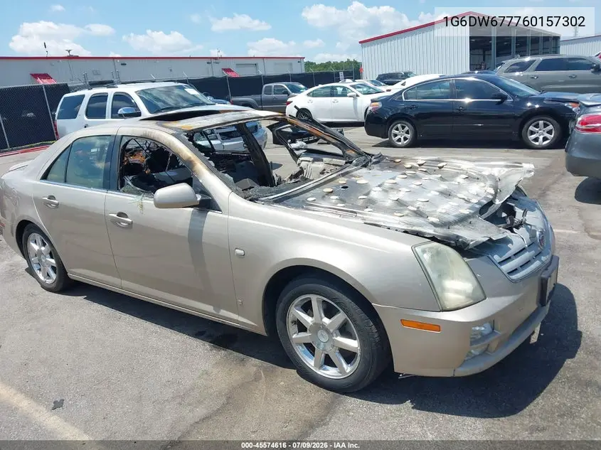 2006 Cadillac Sts V6 VIN: 1G6DW677760157302 Lot: 45574616