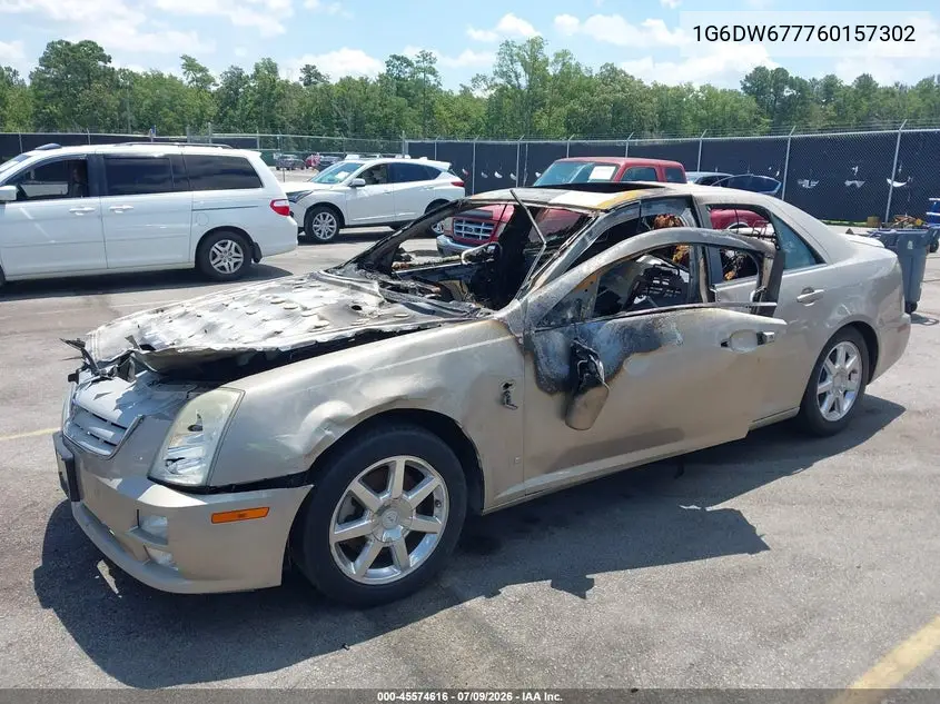 2006 Cadillac Sts V6 VIN: 1G6DW677760157302 Lot: 45574616