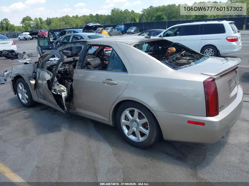 2006 Cadillac Sts V6 VIN: 1G6DW677760157302 Lot: 45574616
