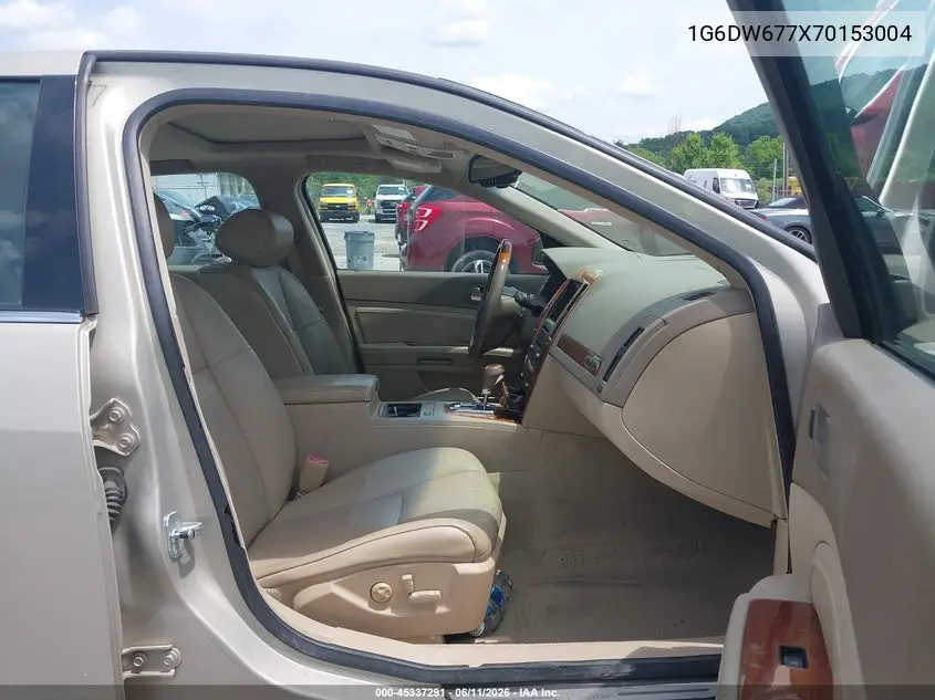 2007 Cadillac Sts V6 VIN: 1G6DW677X70153004 Lot: 45337291