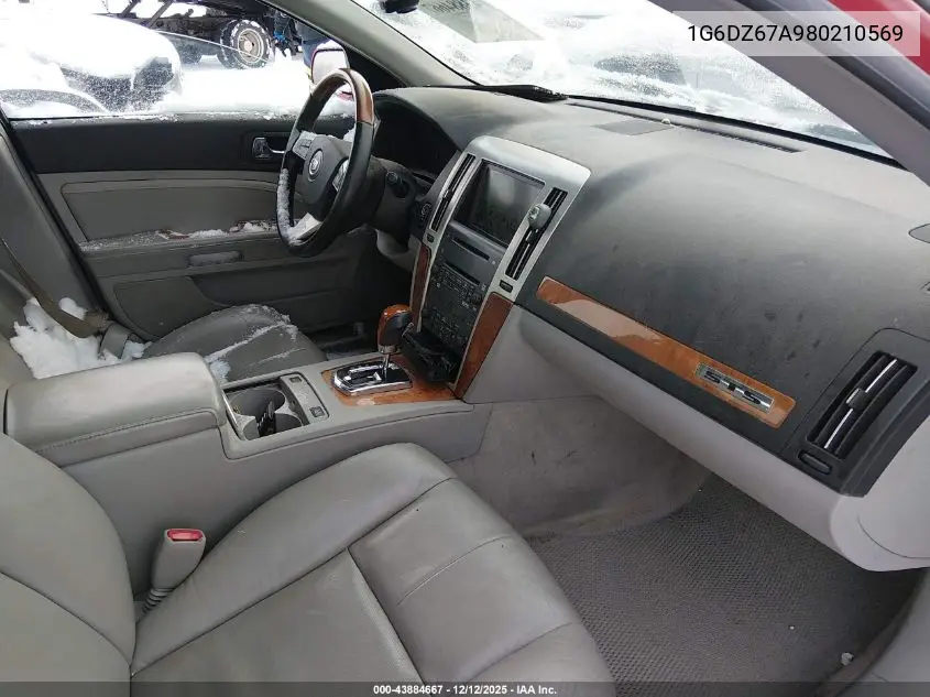 2008 Cadillac Sts V8 VIN: 1G6DZ67A980210569 Lot: 43884667