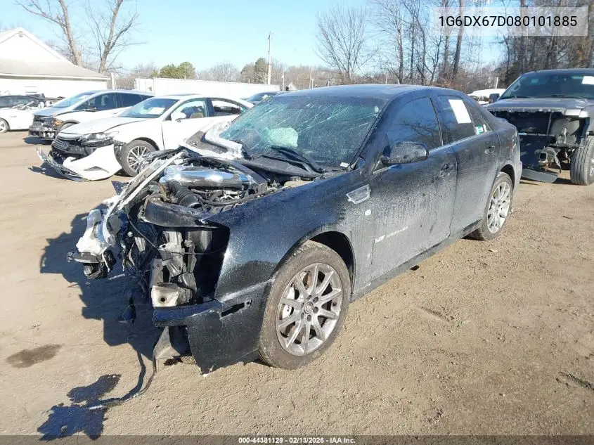 2008 Cadillac Sts-V VIN: 1G6DX67D080101885 Lot: 44381129