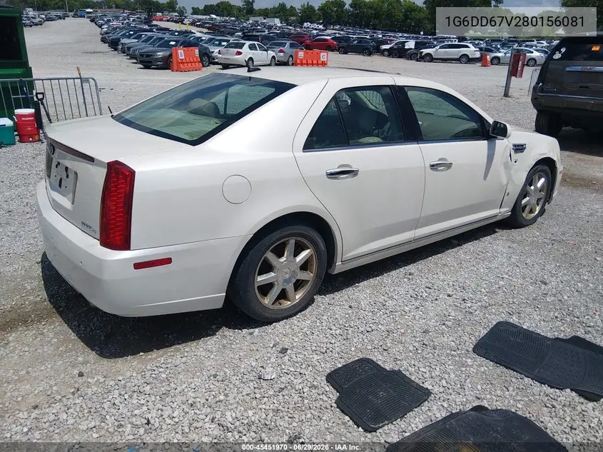 2008 Cadillac Sts Awd W/1Sb VIN: 1G6DD67V280156081 Lot: 45451970