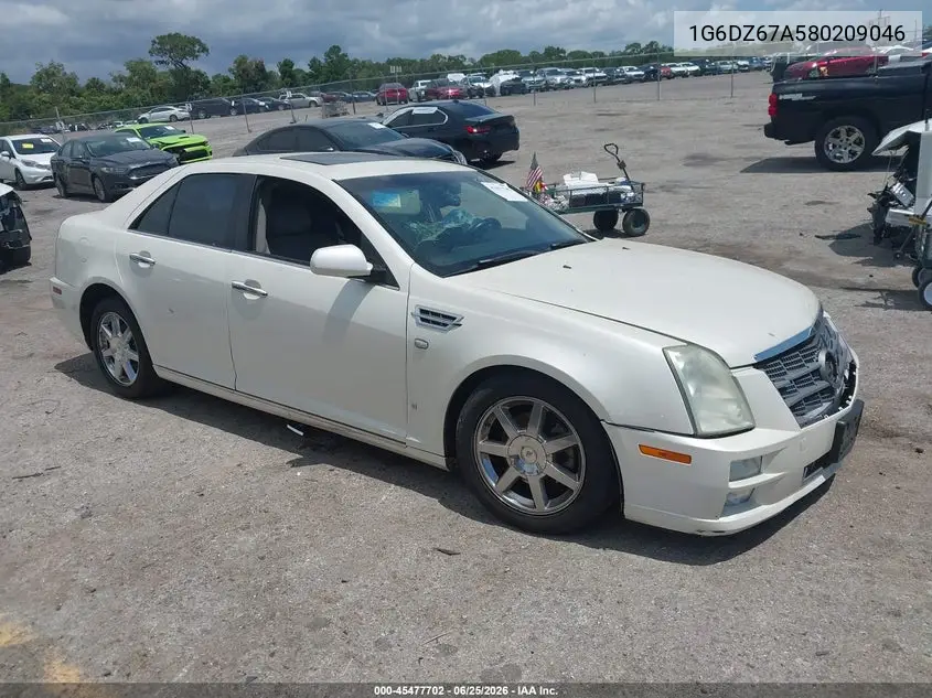 2008 Cadillac Sts Rwd W/1Se VIN: 1G6DZ67A580209046 Lot: 45477702
