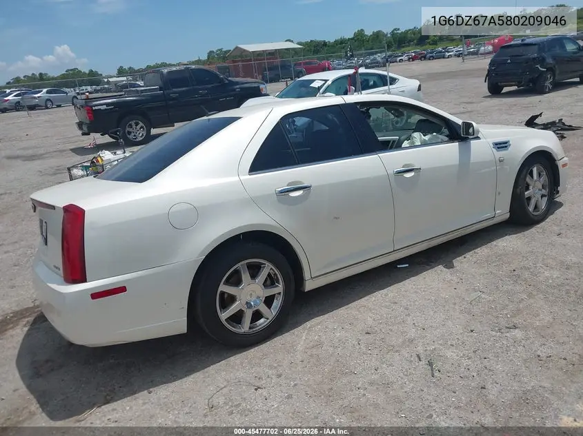2008 Cadillac Sts Rwd W/1Se VIN: 1G6DZ67A580209046 Lot: 45477702