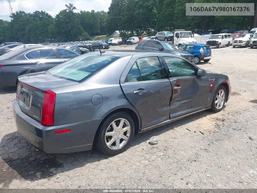 2008 Cadillac Sts Awd W/1Sb VIN: 1G6DA67V980167376 Lot: 45548642