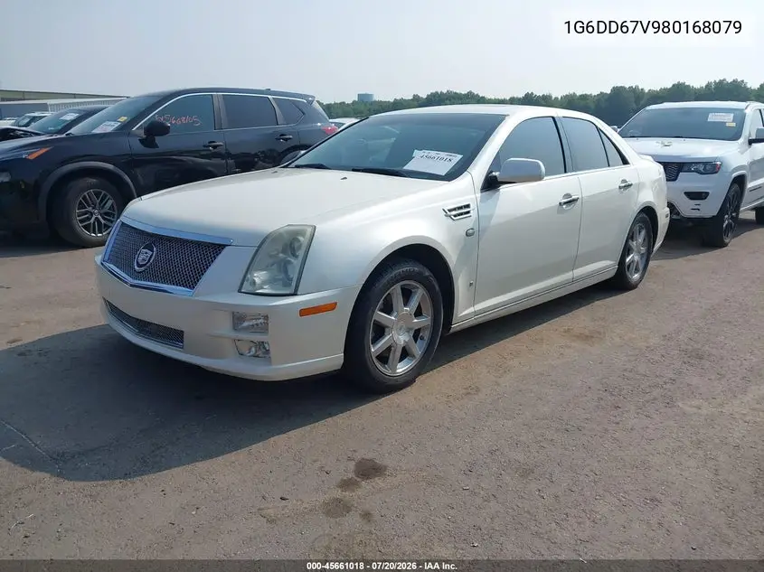 2008 Cadillac Sts Awd W/1Sb VIN: 1G6DD67V980168079 Lot: 45661018