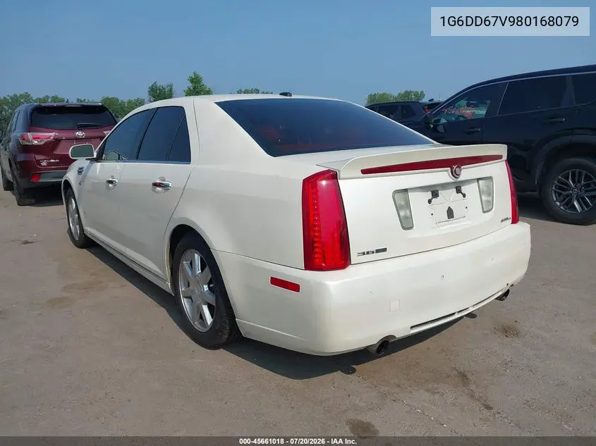 2008 Cadillac Sts Awd W/1Sb VIN: 1G6DD67V980168079 Lot: 45661018