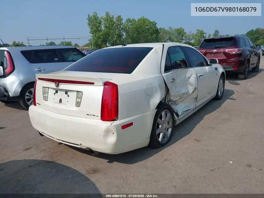 2008 Cadillac Sts Awd W/1Sb VIN: 1G6DD67V980168079 Lot: 45661018