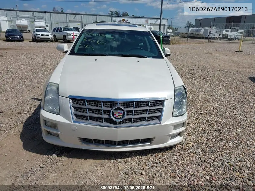 2009 Cadillac Sts VIN: 1G6DZ67A890170213 Lot: 30093754