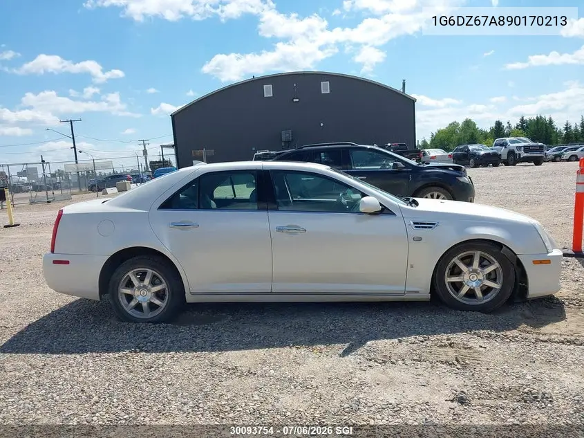 2009 Cadillac Sts VIN: 1G6DZ67A890170213 Lot: 30093754