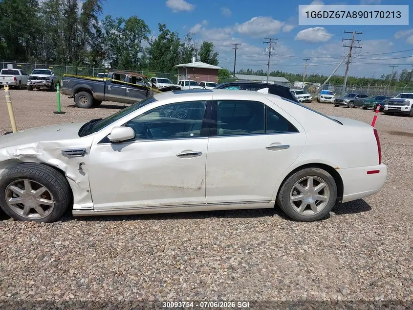 2009 Cadillac Sts VIN: 1G6DZ67A890170213 Lot: 30093754