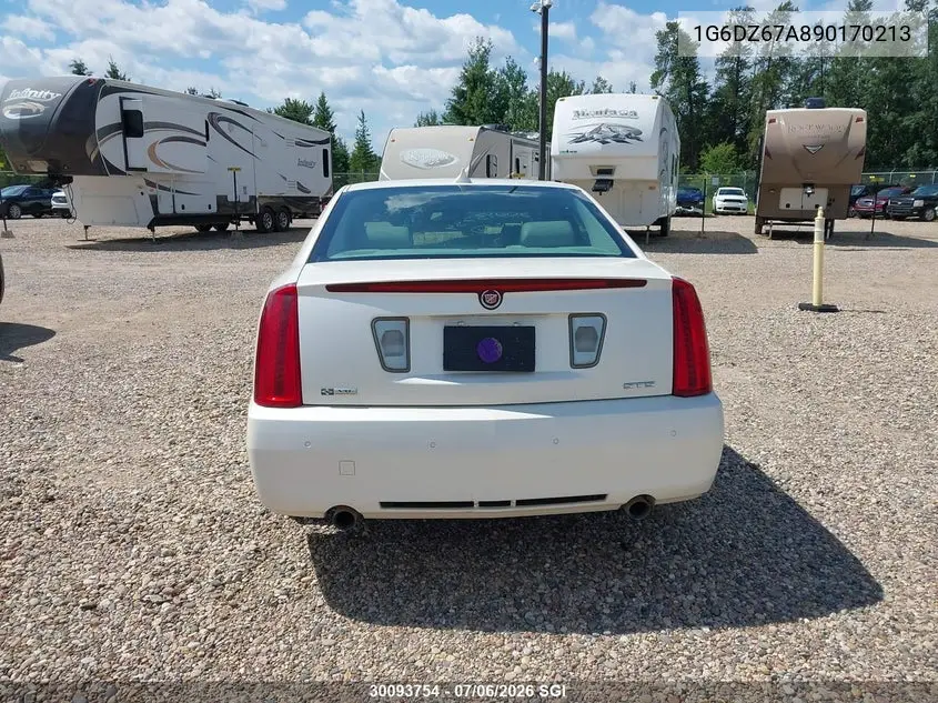 2009 Cadillac Sts VIN: 1G6DZ67A890170213 Lot: 30093754