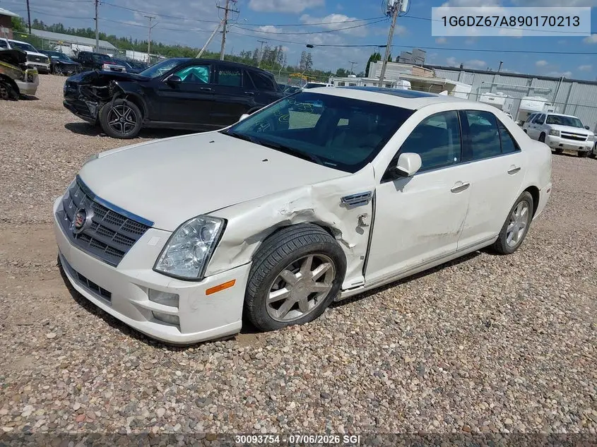 2009 Cadillac Sts VIN: 1G6DZ67A890170213 Lot: 30093754