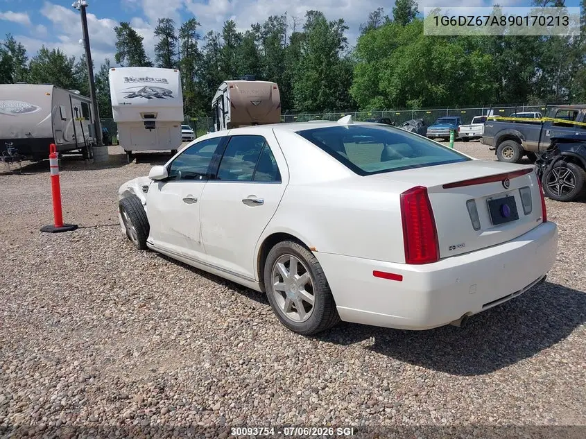 2009 Cadillac Sts VIN: 1G6DZ67A890170213 Lot: 30093754
