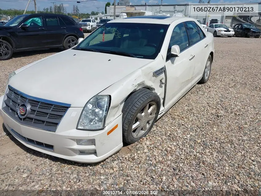 2009 Cadillac Sts VIN: 1G6DZ67A890170213 Lot: 30093754