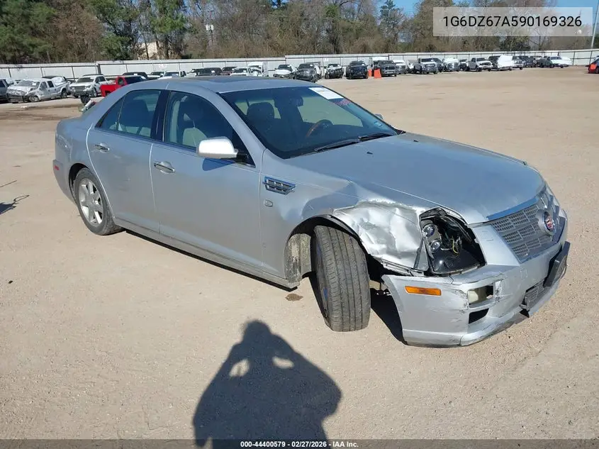 2009 Cadillac Sts V8 VIN: 1G6DZ67A590169326 Lot: 44400579