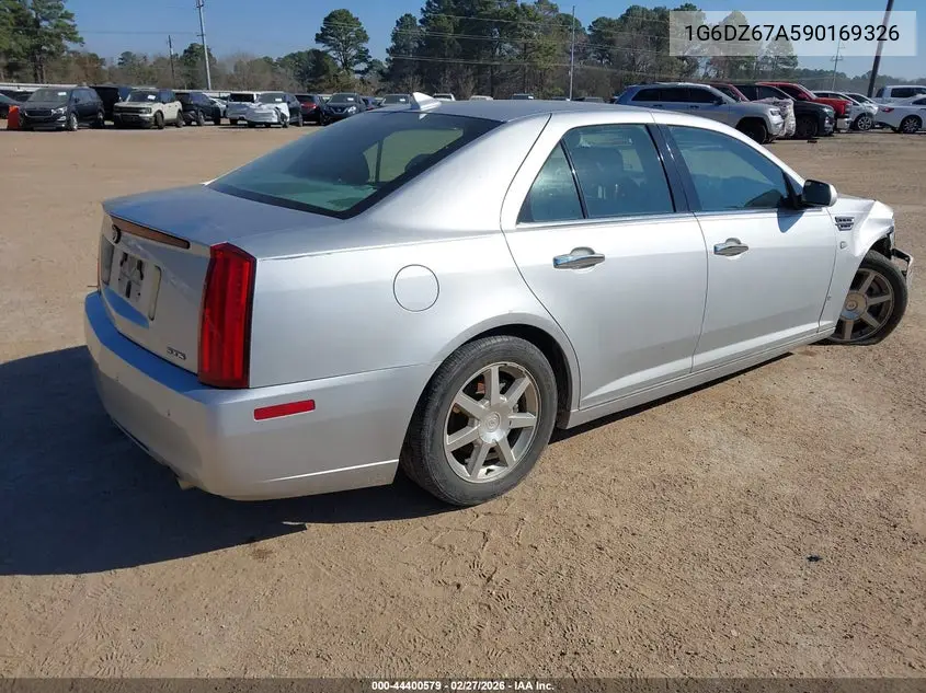 2009 Cadillac Sts V8 VIN: 1G6DZ67A590169326 Lot: 44400579