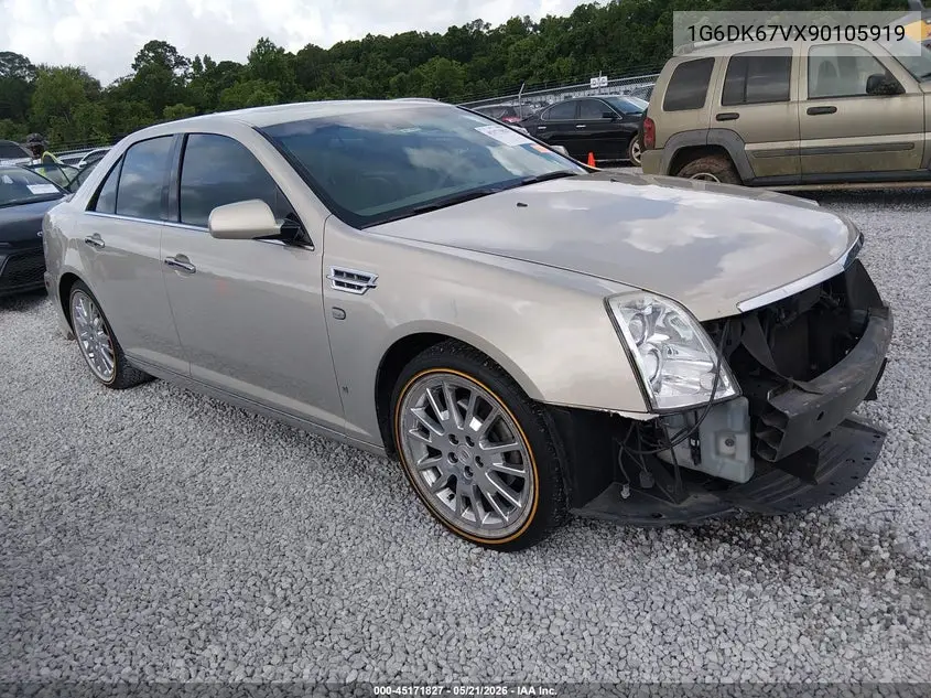 2009 Cadillac Sts V6 VIN: 1G6DK67VX90105919 Lot: 45171827