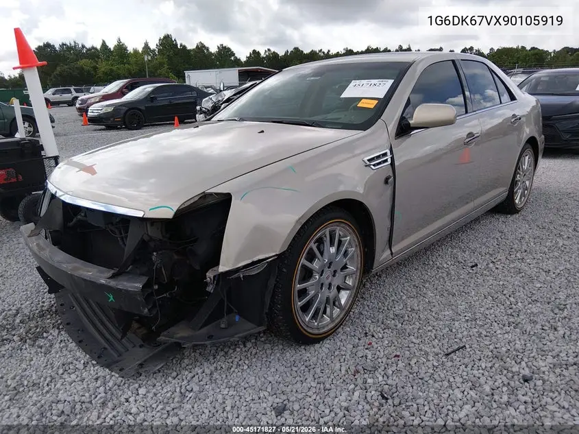 2009 Cadillac Sts V6 VIN: 1G6DK67VX90105919 Lot: 45171827