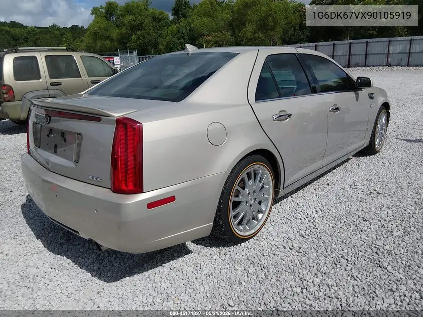 2009 Cadillac Sts V6 VIN: 1G6DK67VX90105919 Lot: 45171827