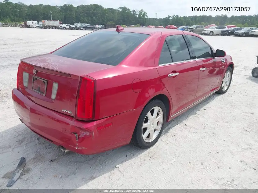 2009 Cadillac Sts Rwd W/1Se VIN: 1G6DZ67A290173057 Lot: 45346095