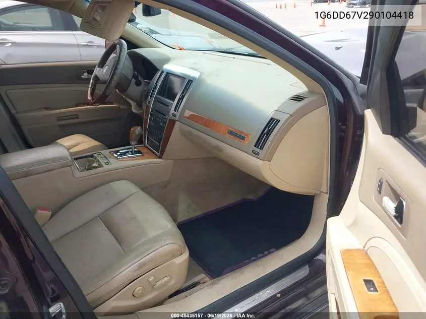 2009 Cadillac Sts Awd W/1Sb VIN: 1G6DD67V290104418 Lot: 45435157