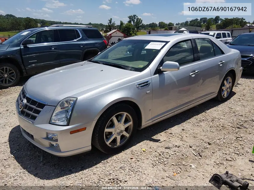 2009 Cadillac Sts Rwd W/1Se VIN: 1G6DZ67A690167942 Lot: 45515219