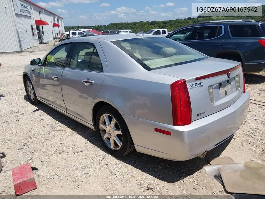 2009 Cadillac Sts Rwd W/1Se VIN: 1G6DZ67A690167942 Lot: 45515219