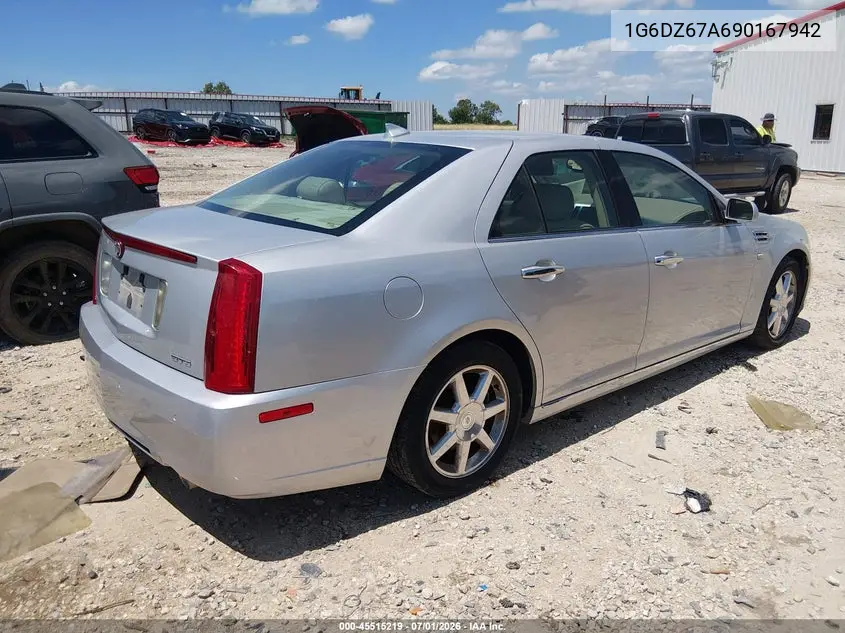2009 Cadillac Sts Rwd W/1Se VIN: 1G6DZ67A690167942 Lot: 45515219