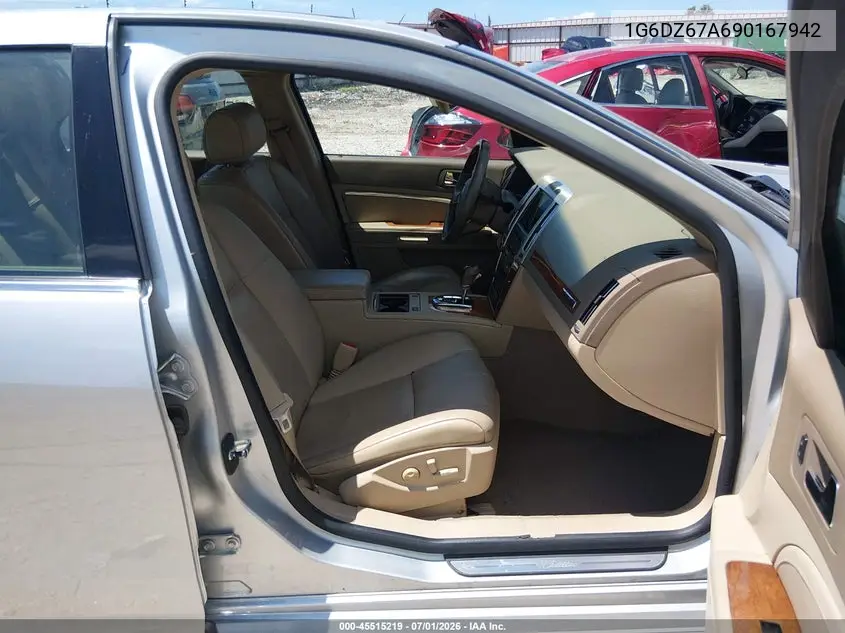 2009 Cadillac Sts Rwd W/1Se VIN: 1G6DZ67A690167942 Lot: 45515219