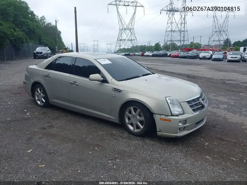 2009 Cadillac Sts Rwd W/1Se VIN: 1G6DZ67A390104815 Lot: 45554883