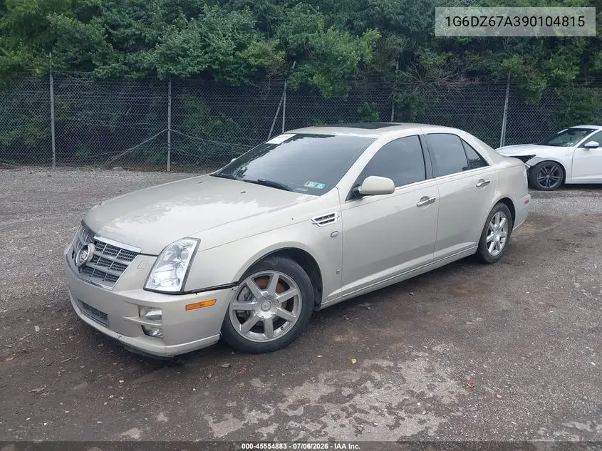 2009 Cadillac Sts Rwd W/1Se VIN: 1G6DZ67A390104815 Lot: 45554883