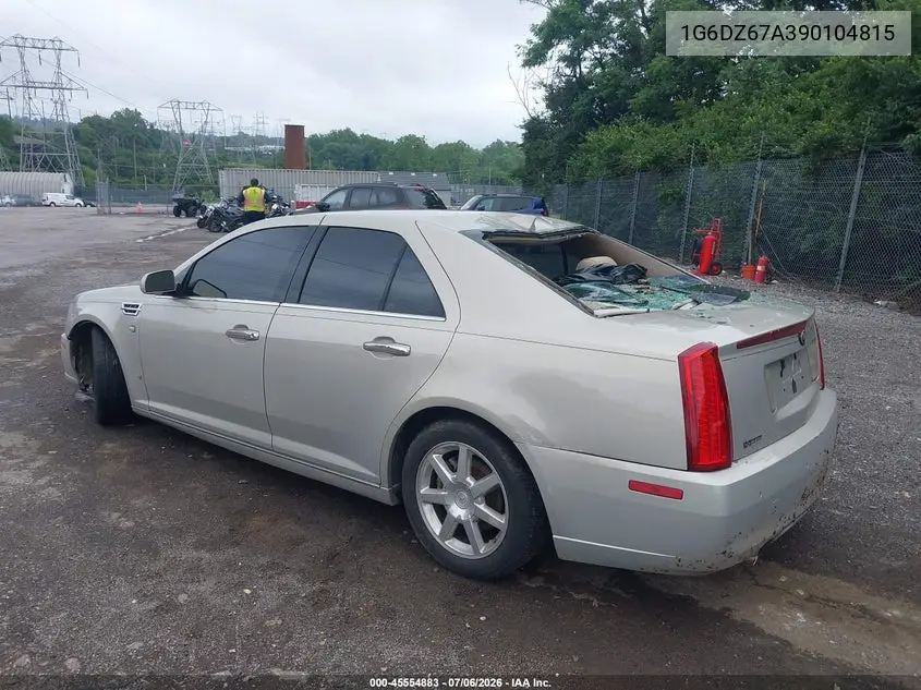 2009 Cadillac Sts Rwd W/1Se VIN: 1G6DZ67A390104815 Lot: 45554883
