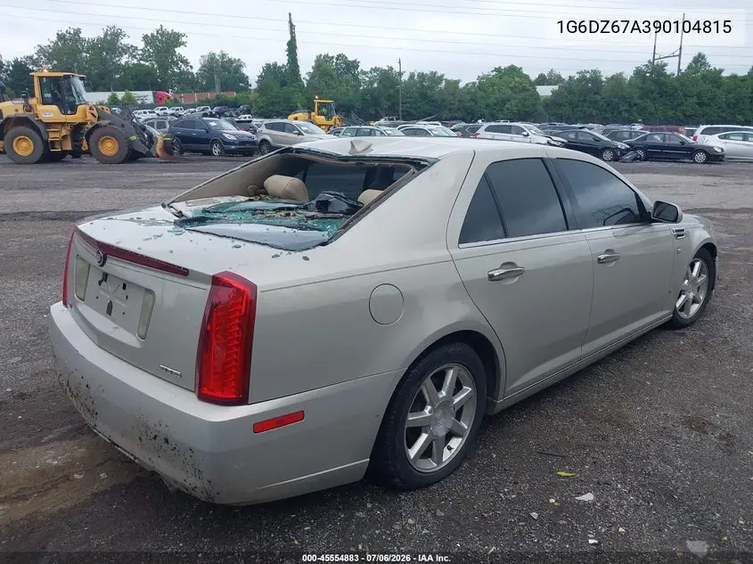 2009 Cadillac Sts Rwd W/1Se VIN: 1G6DZ67A390104815 Lot: 45554883