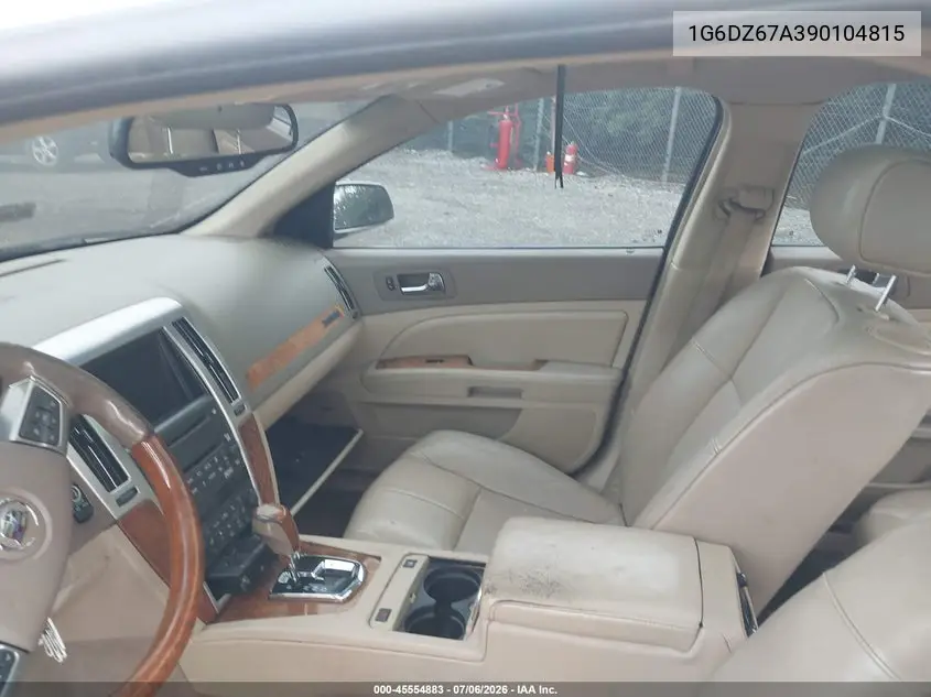 2009 Cadillac Sts Rwd W/1Se VIN: 1G6DZ67A390104815 Lot: 45554883