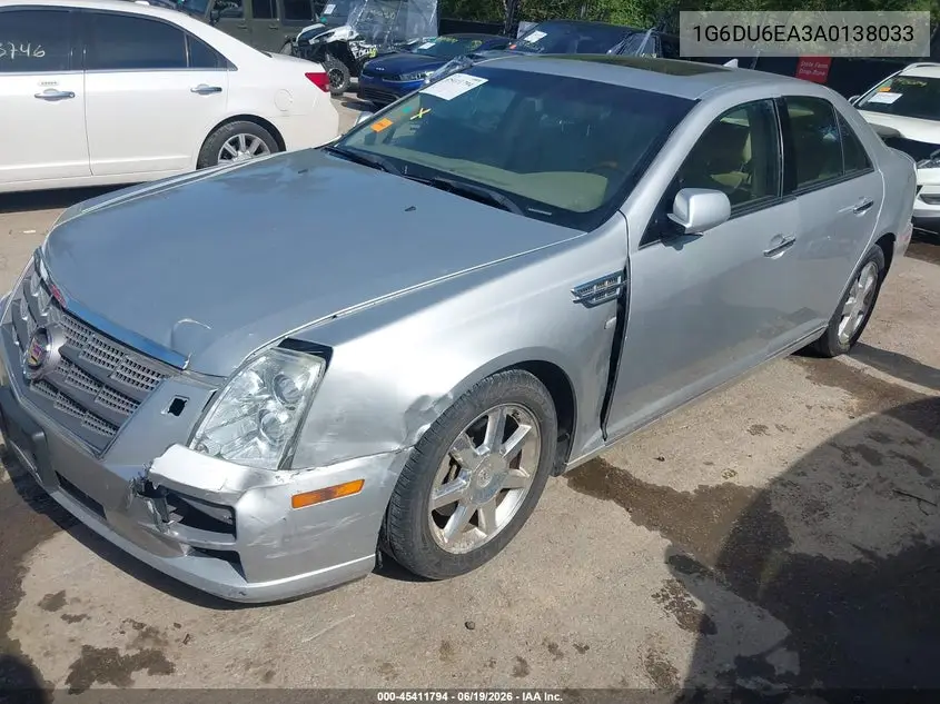 2010 Cadillac Sts Rwd W/1Se VIN: 1G6DU6EA3A0138033 Lot: 45411794